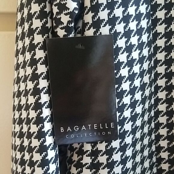 Bagatelle Collection Houndstooth Open Jacket,Pet.L - Picture 5 of 8